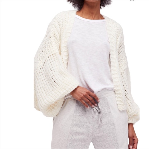Free People Cozy Camomile Cardigan - Picture 4 of 6